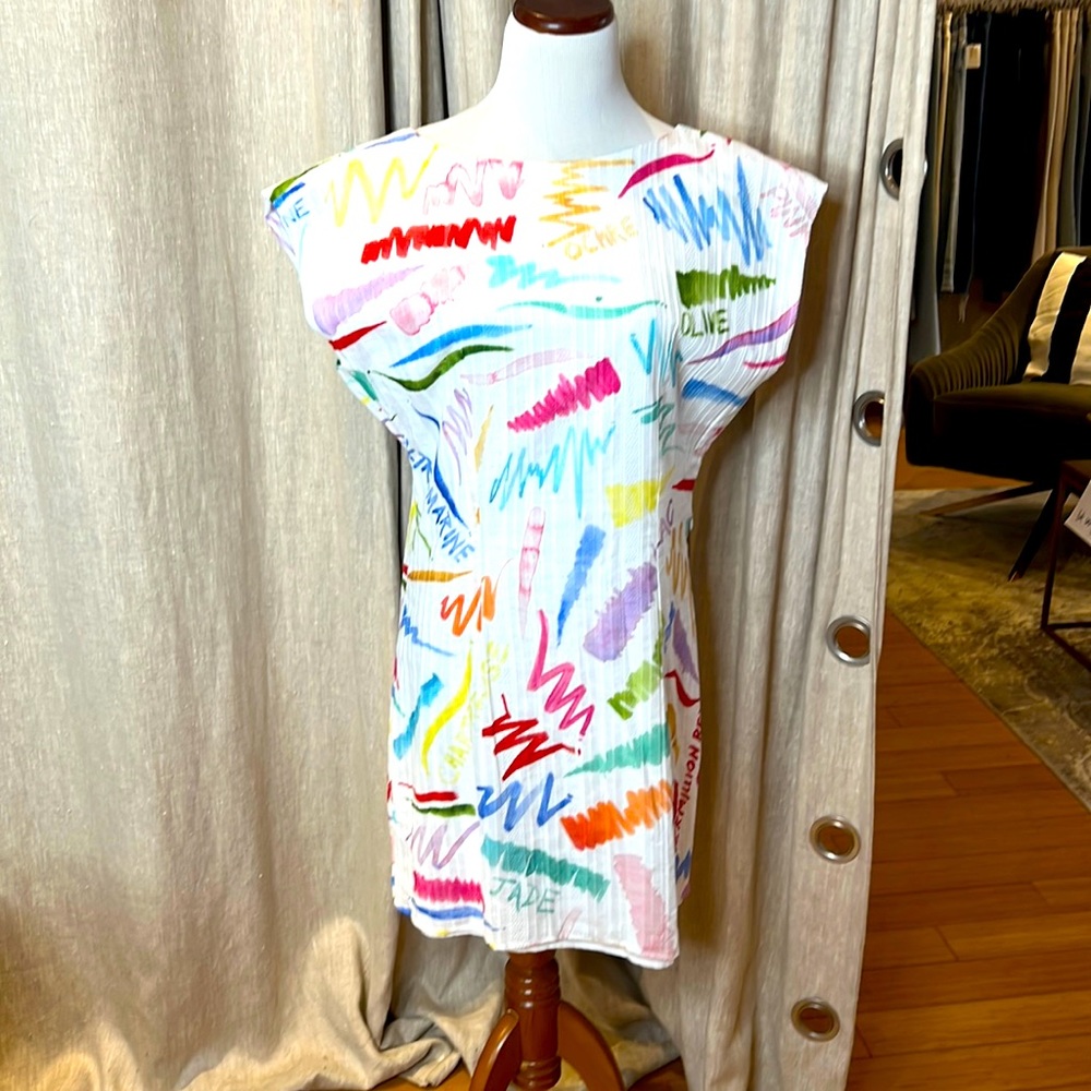 Hayley Menzies Aquarella Backless Shift